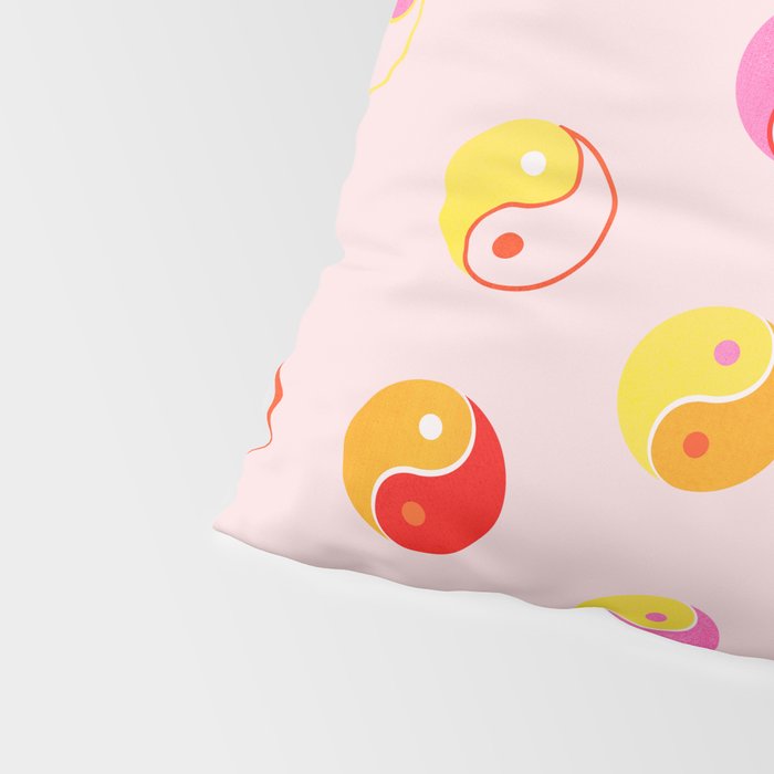 Ying Yang Bright Pattern Pillow Sham Gallery Image 4