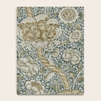 William Morris Wandle Forest Mustard Green Gold Vintage Pattern Notebook Gallery Image 4
