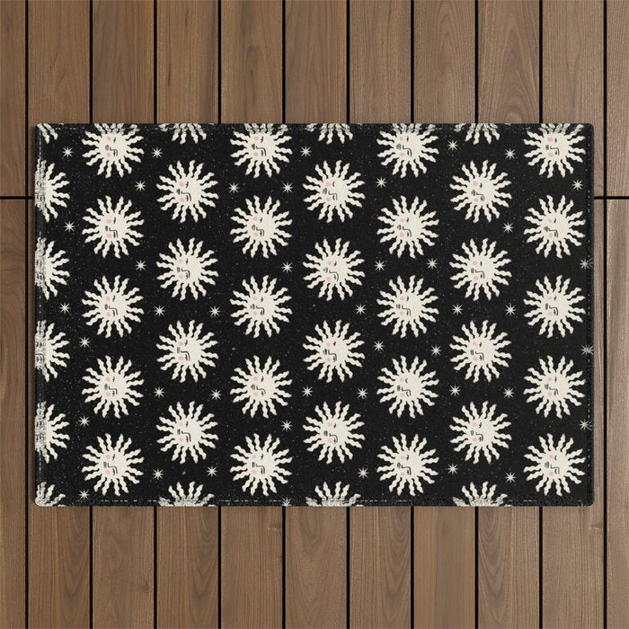 Sunshine in Space Outdoor Rug Gallery Image 1