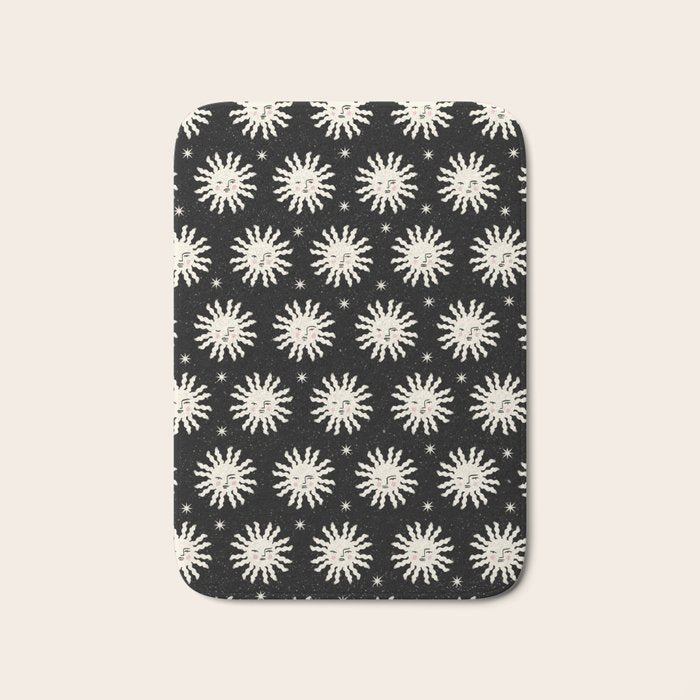 Sunshine in Space Bath Mat Gallery Image 1