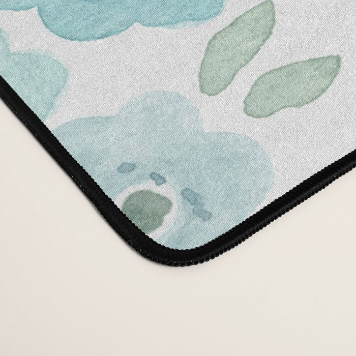 Just Peachy Floral Blooms Desk Mat Gallery Image 4