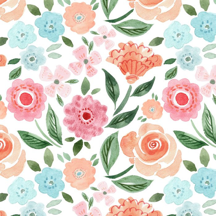 Just Peachy Floral Blooms Coffee Mug Gallery Image 2