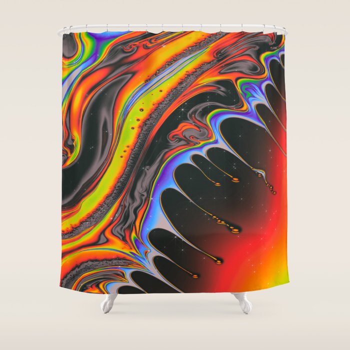 Return To The Abyss Shower Curtain Gallery Image 1