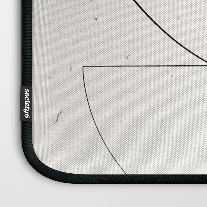 Minimalist Line Geometric Laptop Sleeve Gallery Image 3