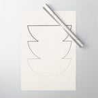 Minimalist Line Geometric Wrapping Paper Gallery Image 1
