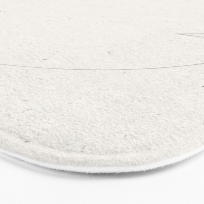 Minimalist Line Geometric Bath Mat Gallery Image 3