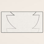 Minimalist Line Geometric Desk Mat Gallery Image 3