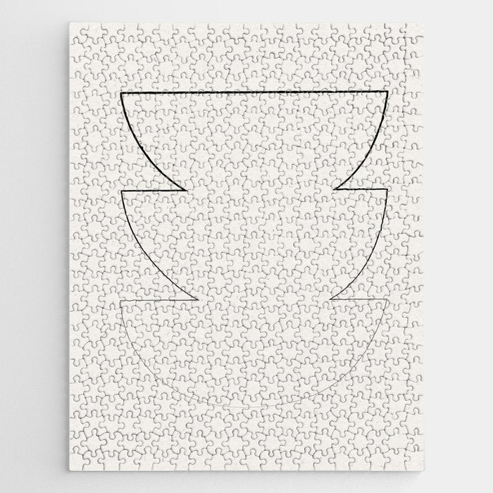 Minimalist Line Geometric Jigsaw Puzzle Gallery Image 1