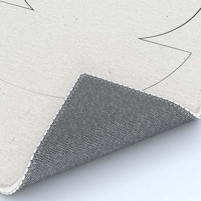 Minimalist Line Geometric Rug Gallery Image 4