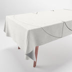 Minimalist Line Geometric Tablecloth Gallery Image 1