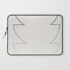 Minimalist Line Geometric Laptop Sleeve Gallery Image 1