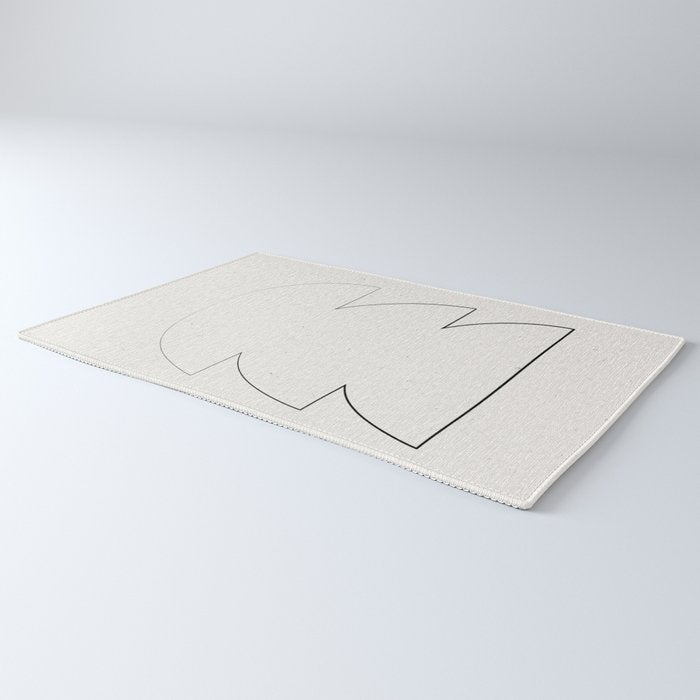 Minimalist Line Geometric Rug Gallery Image 3