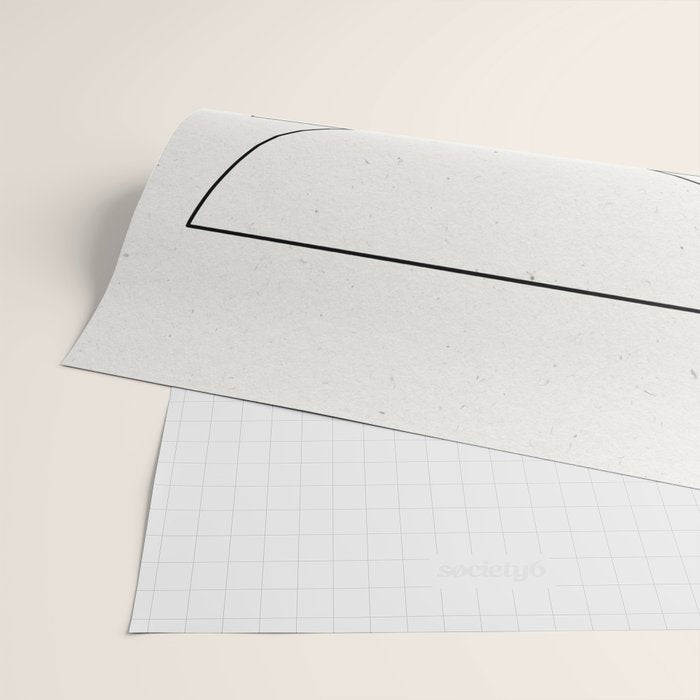 Minimalist Line Geometric Wrapping Paper Gallery Image 2