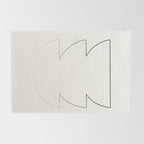 Minimalist Line Geometric Rug Gallery Image 2
