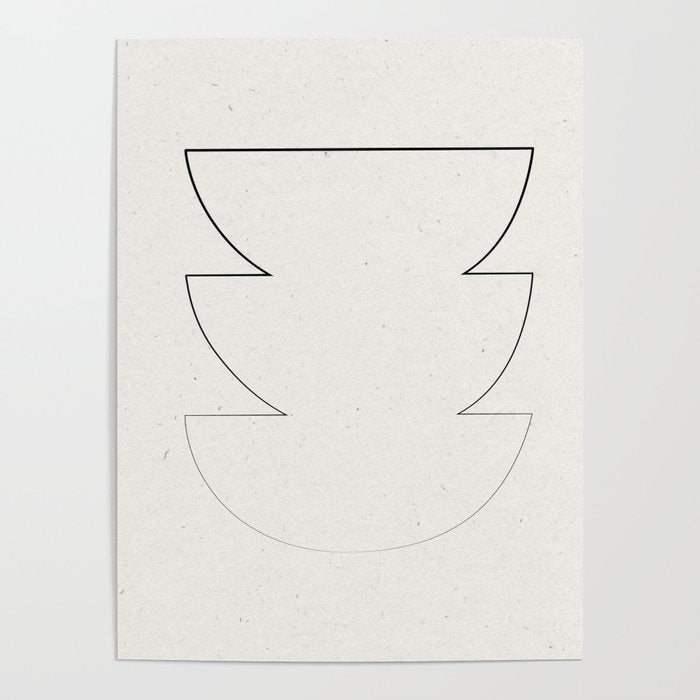 Minimalist Line Geometric Poster Gallery Image 4