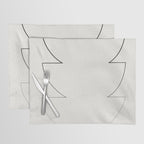 Minimalist Line Geometric Placemat Gallery Image 1