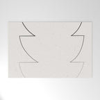 Minimalist Line Geometric Welcome Mat Gallery Image 1