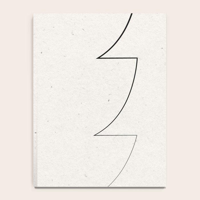Minimalist Line Geometric Notebook Gallery Image 4