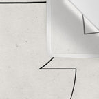 Minimalist Line Geometric Wall Tapestry Gallery Image 3
