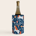 Magical Medieval Unicorn Botanical Wine Chiller Gallery Image 2