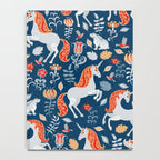 Magical Medieval Unicorn Botanical Notebook Gallery Image 4