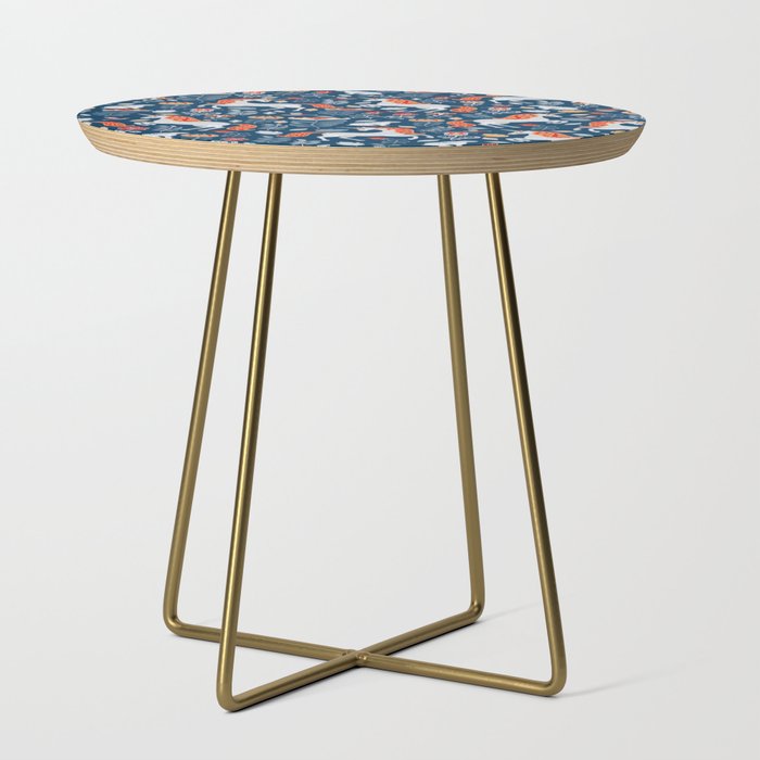 Magical Medieval Unicorn Botanical Side Table Gallery Image 1