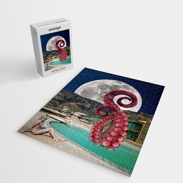 Octopus in the pool Jigsaw Puzzle Gallery Image 2