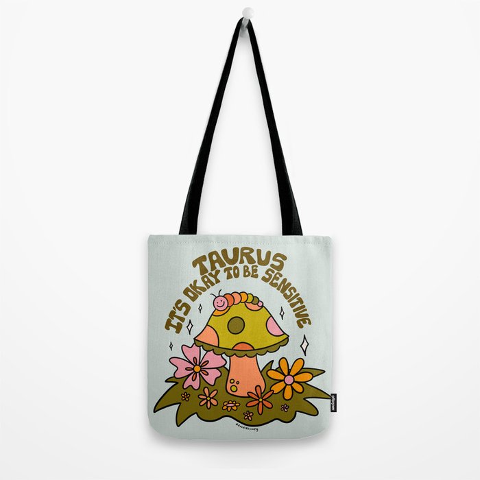 Taurus Caterpillar Tote Bag Gallery Image 2