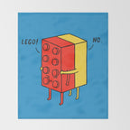 Le go! No Throw Blanket Gallery Image 2