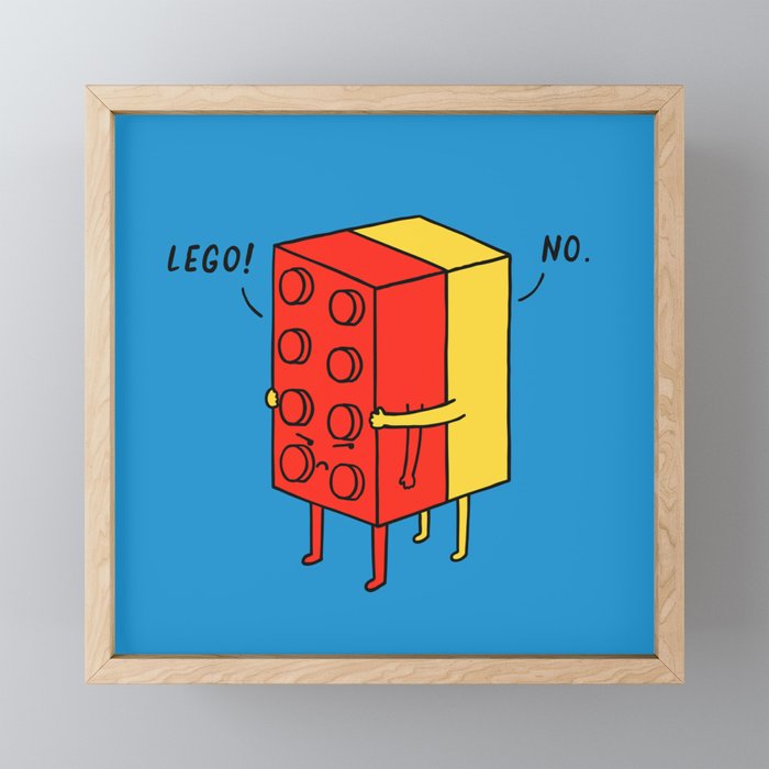 Le go! No Mini Art Print Gallery Image 1