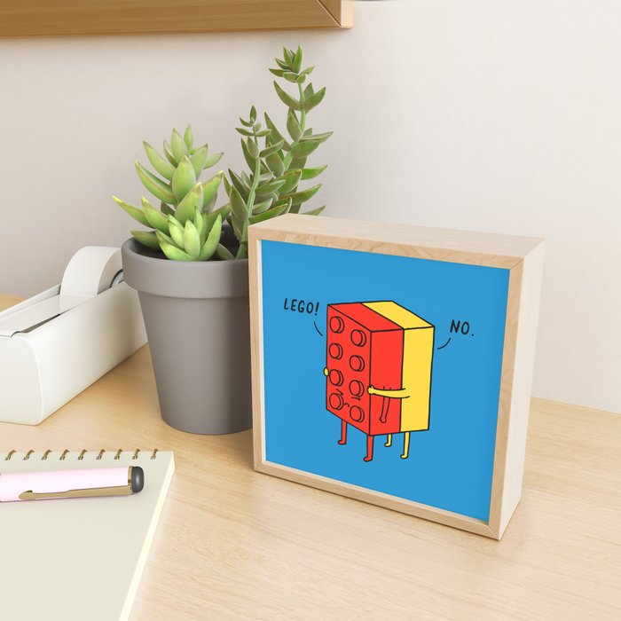 Le go! No Mini Art Print Gallery Image 2