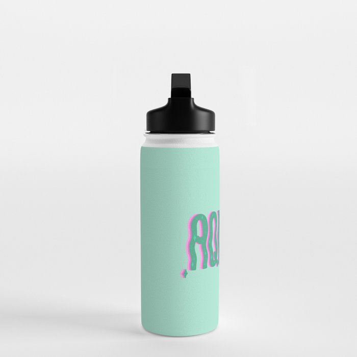 Wavy Aquarius Water Bottle Gallery Image 3