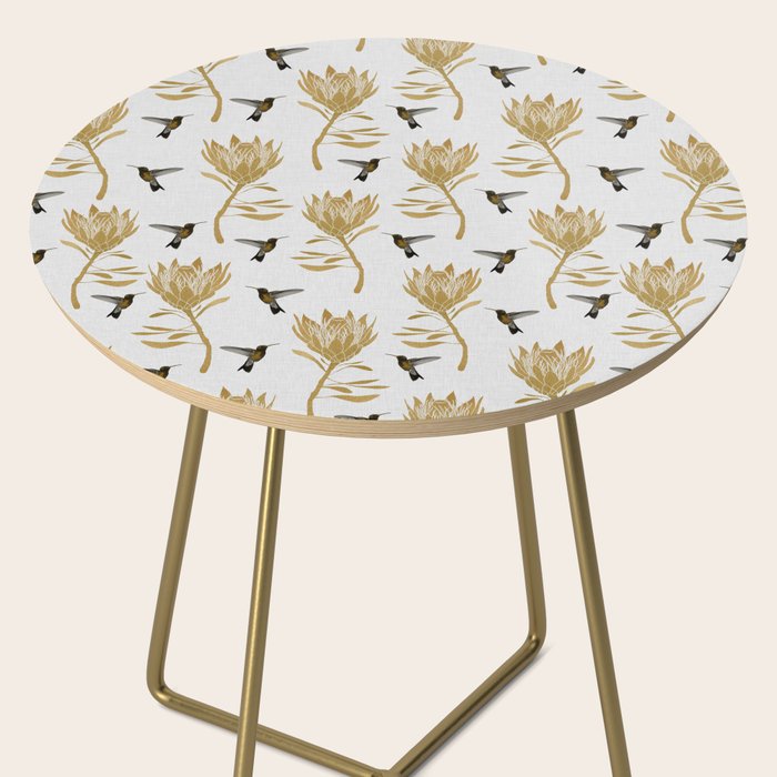 Hummingbird & Flower I Side Table Gallery Image 2