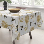 Hummingbird & Flower I Tablecloth Gallery Image 3