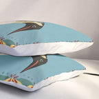 Striped Penguin Pillow Sham Gallery Image 3