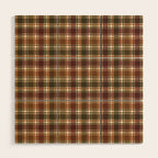 Cozy Vintage Plaid Wood Wall Art Gallery Image 1