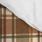Cozy Vintage Plaid Comforter Gallery Image 4