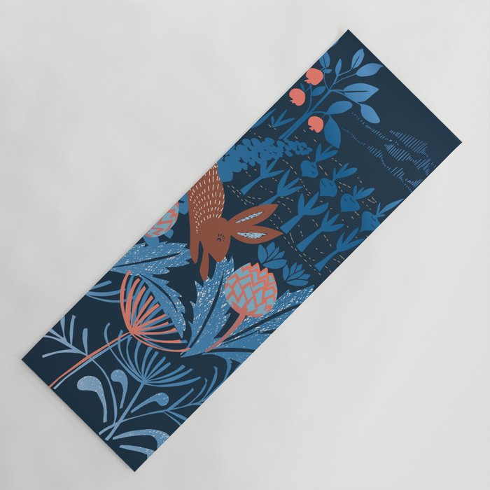 Artichoke thief Yoga Mat Gallery Image 1