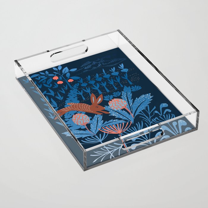 Artichoke thief Acrylic Tray Gallery Image 1