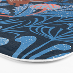 Artichoke thief Bath Mat Gallery Image 3