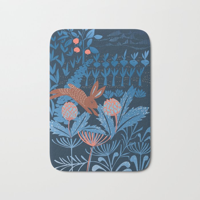Artichoke thief Bath Mat Gallery Image 1