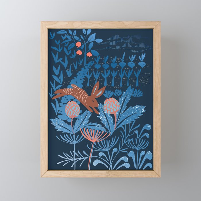 Artichoke thief Mini Art Print Gallery Image 1