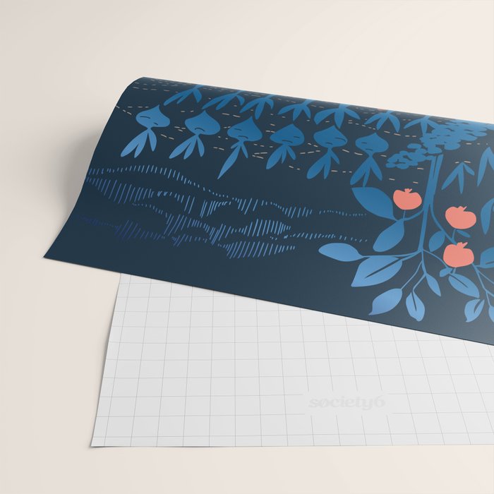 Artichoke thief Wrapping Paper Gallery Image 2