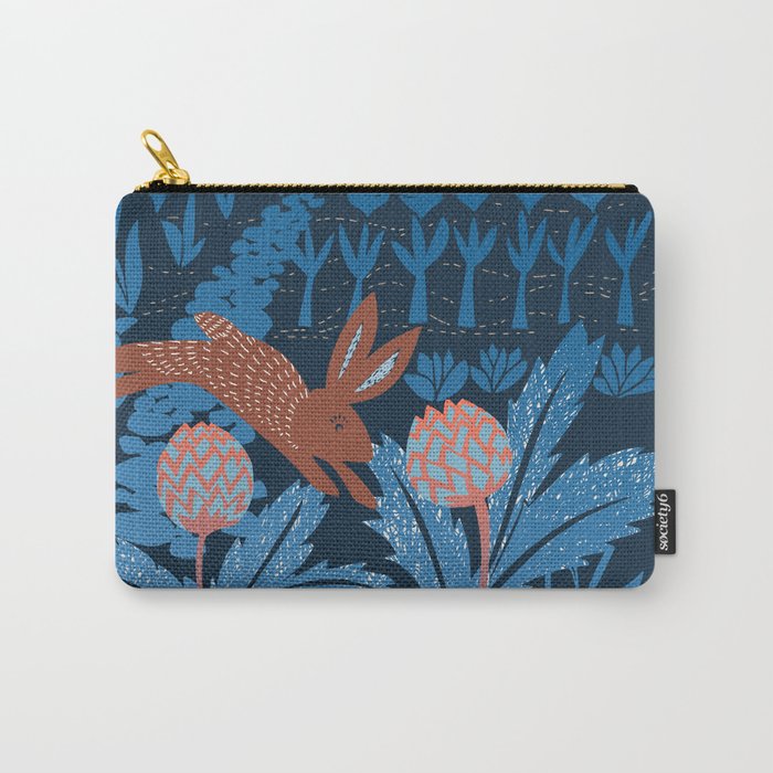 Artichoke thief Carry All Pouch Gallery Image 1