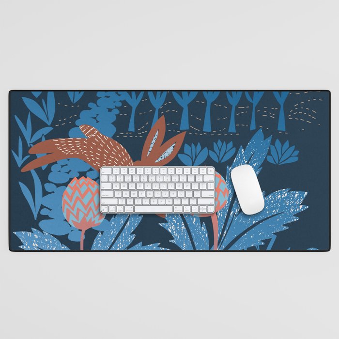 Artichoke thief Desk Mat Gallery Image 1