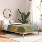 mid century modern winter 1 Comforter Gallery Image 2