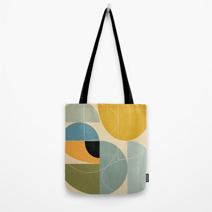 mid century modern winter 1 Tote Bag Gallery Image 2