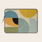 mid century modern winter 1 Laptop Sleeve Gallery Image 1