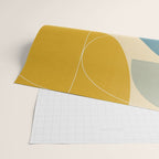 mid century modern winter 1 Wrapping Paper Gallery Image 2