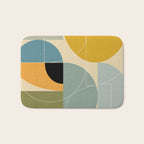 mid century modern winter 1 Bath Mat Gallery Image 1